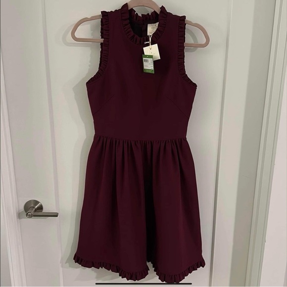 kate spade Dresses & Skirts - ✨🆕✨Brand New Kate Spade Ruffle Fit and Flare Dress
